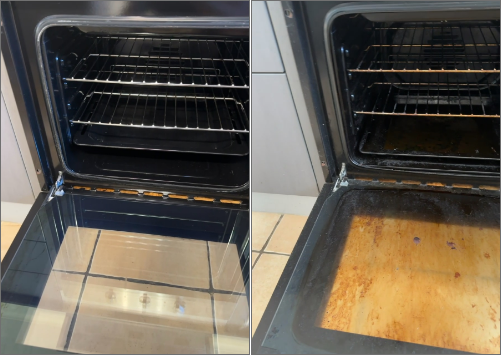 Cleaning Oven Cleaning