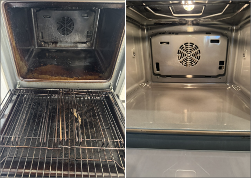 Cleaning Oven Cleaning