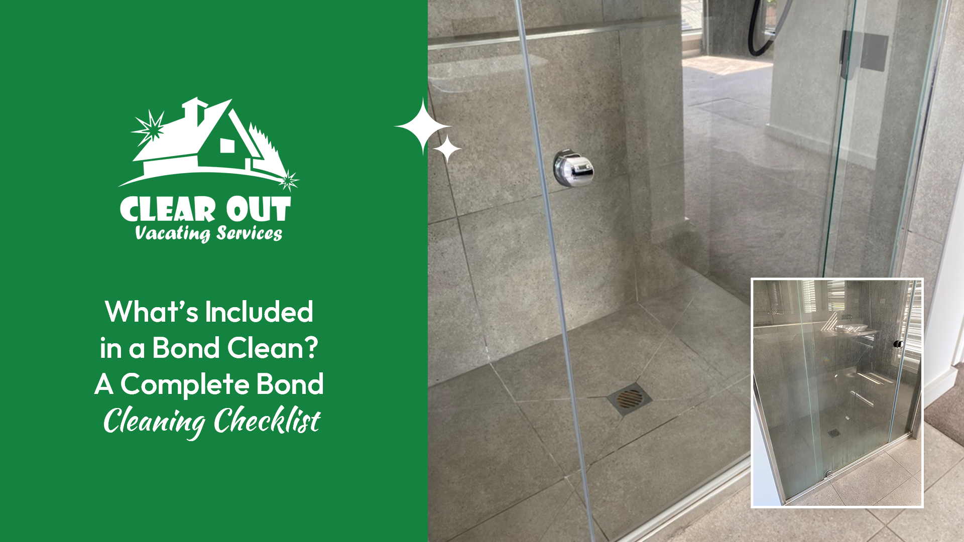 bond cleaning checklist